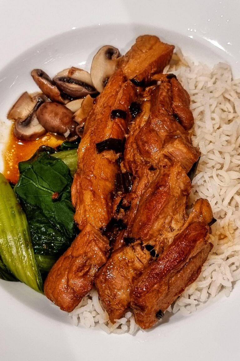 Pressure Cooker Pork Belly (Kakuni)