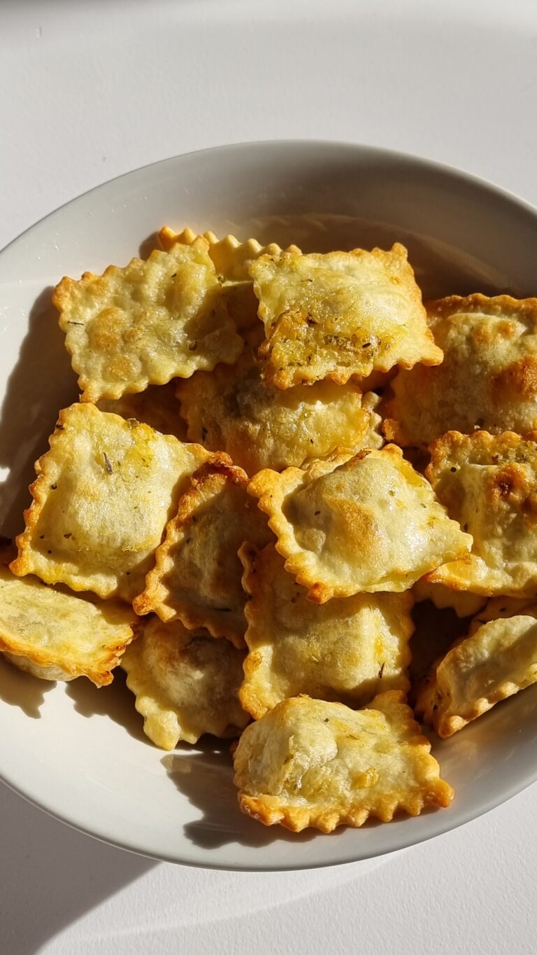 Air Fryer Crispy Ravioli